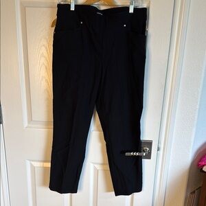 Hilary Radley Classic Black Trousers